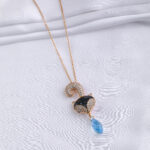 Blue Drop Designer Pendant Necklace